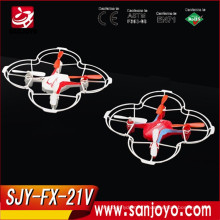 Avion de contrôle vocal 2.4G six -axis rc quadrocopter gyroscope à commande vocale RC UFO FX-21V